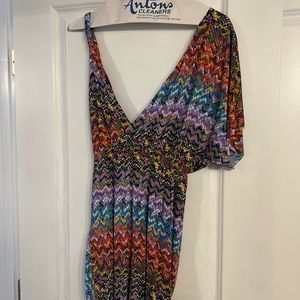T Bags Los Angeles multicolored mini dress